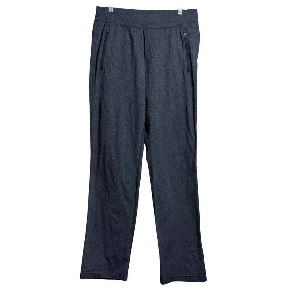 Lululemon Men Straight Jogger Pants Charcoal Grey Heathered Size Large